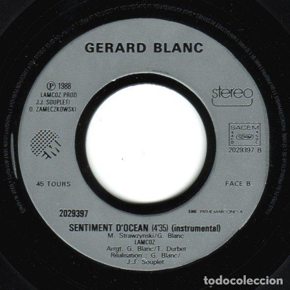 Discos de vinilo: G&eacute;rard Blanc &ndash; Sentiment Doc&eacute;an (Vinyl, EMI 2029397) - Foto 4