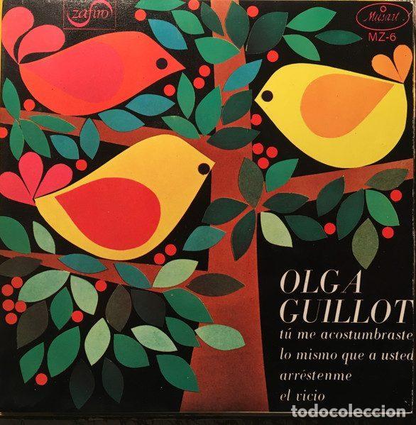 Discos de vinilo: Olga Guillot &ndash; Tu Me Acostumbraste / Lo Mismo Que A Usted / Arrestenme / El Vicio (Vinyl, Musart...
