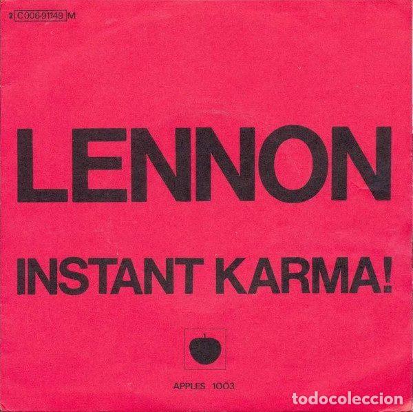 Disques de vinyle: Lennon &ndash; Instant Karma! (Vinyl, Apple Records 2 C 006-91149 M)