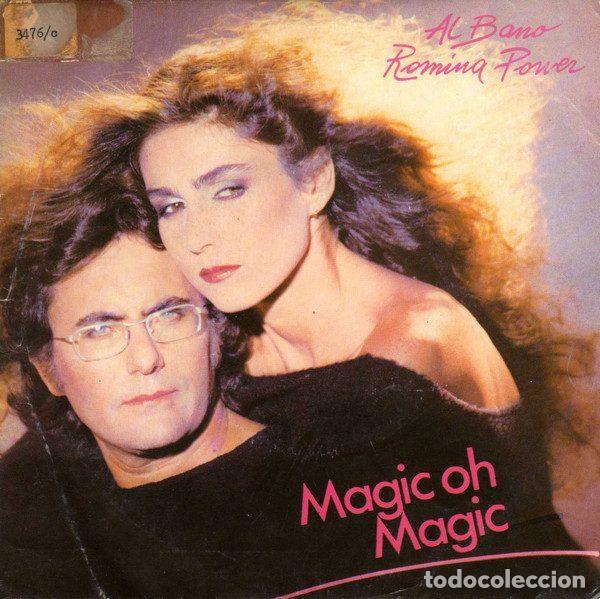 Discos de vinil: Al Bano Romina Power &ndash; Magic Oh Magic (Vinyl, Baby Records BR 114)