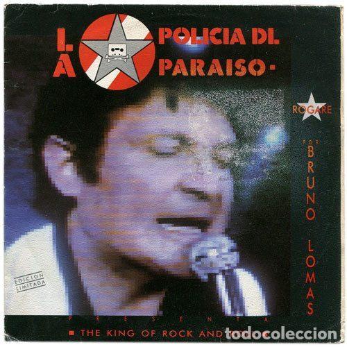 Discos de vinil: La Policia Dl Paraiso & Bruno Lomas &ndash; The King Of Rock And Roll (Vinyl, Toma Toma Records TT-015)