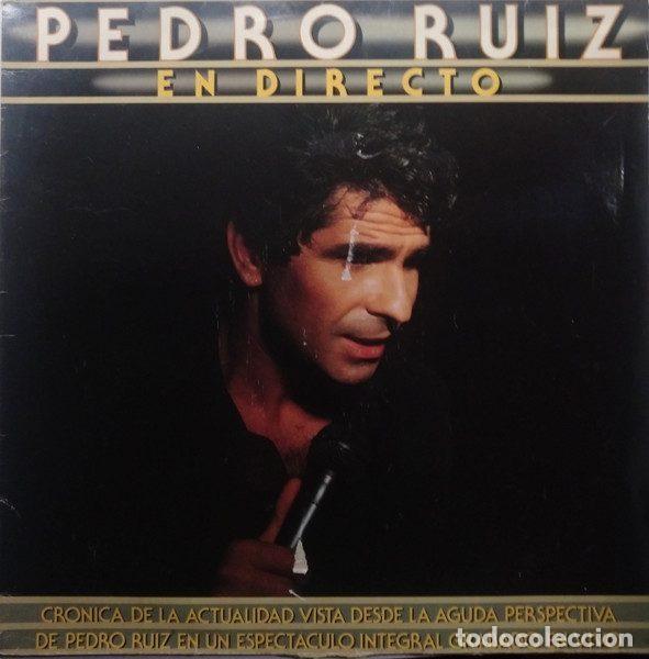 Vinyl records: Pedro Ruiz &ndash; En Directo (Vinyl, Epic EPC 26838)