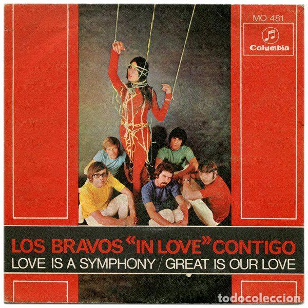Discos de vinilo: Los Bravos &ndash; &rdquo;In Love&rdquo; Contigo (Vinyl, Columbia MO 481)