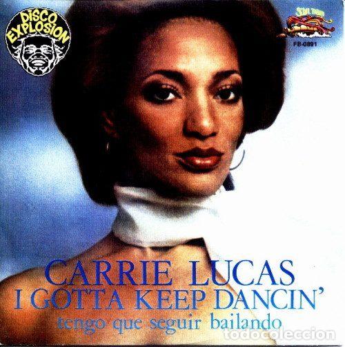Discos de vinil: Carrie Lucas &ndash; I Gotta Keep Dancin' (Vinyl, Soul Train FB 0891)