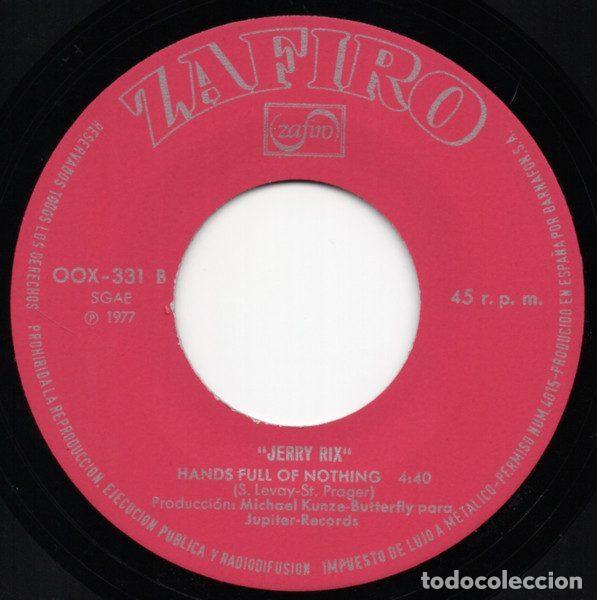 Discos de vinilo: Jerry Rix &ndash; Disco Train (Vinyl, Zafiro OOX-331) - Foto 4
