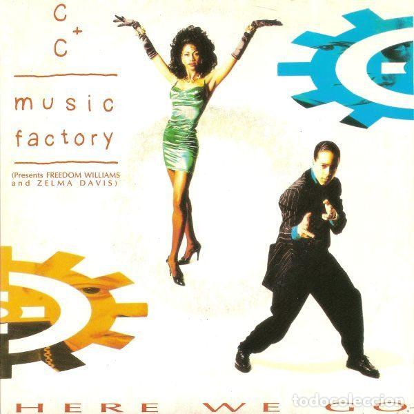 Discos de vinil: C + C Music Factory Presents Freedom Williams and Zelma Davis &ndash; Here We Go (Vinyl, CBS/Sony ARIC...