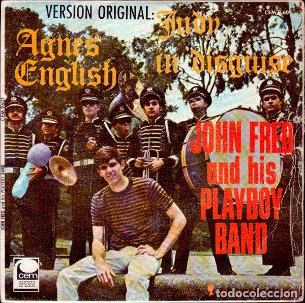 Discos de vinil: John Fred And His Playboy Band &ndash; Judy In Disguise / Agnes English (Vinyl, CEM CEM 9601)