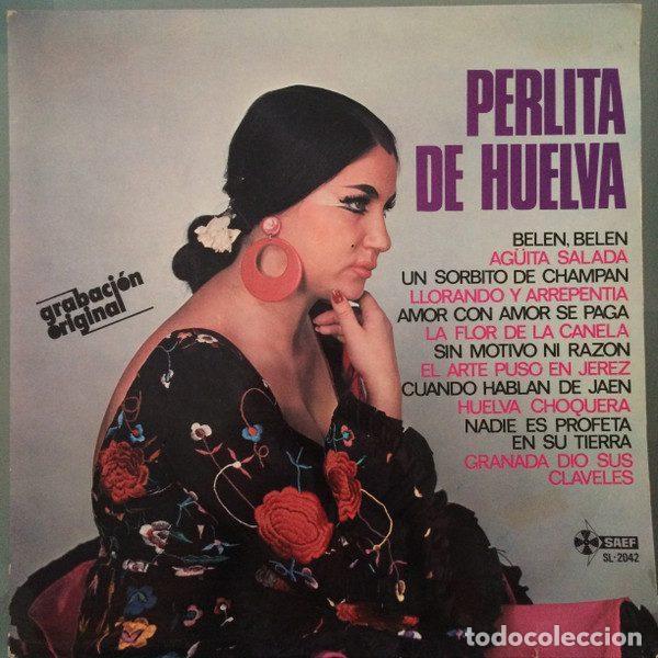 Vinyl records: Perlita De Huelva &ndash; Perlita De Huelva (Vinyl, Saef SL-2042)