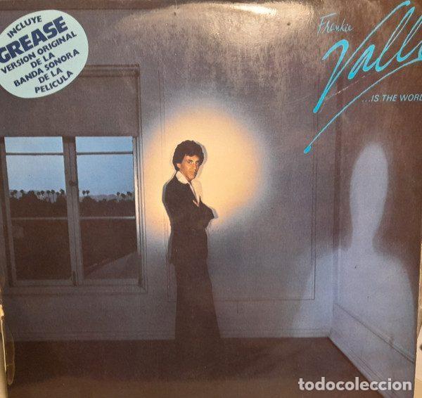 Vinyl records: Frankie Valli &ndash; ...Is The Word (Vinyl, Warner Bros. Records S 90.064)