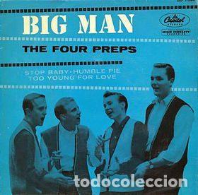 Discos de vinil: The Four Preps &ndash; Big Man (Vinyl, Capitol Records 1064)