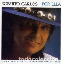 Vinyl records: Roberto Carlos &ndash; Por Ella (Vinyl, Epic ARIE 3099)