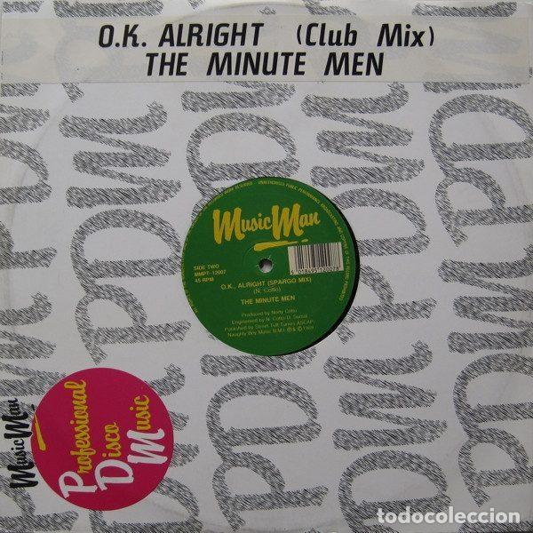 Discos de vinil: The Minute Men &ndash; O.K. Alright (Vinyl, Music Man MMPT-12007)