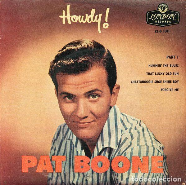 Discos de vinil: Pat Boone &ndash; Howdy! Part 1 (Vinyl, London Records RE-D 1081)