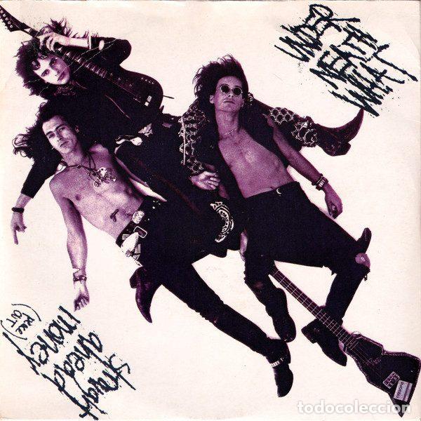 Discos de vinil: Under Neath What &ndash; Straight Ahead Money (Peace Out) (Vinyl, WEA YZ422)