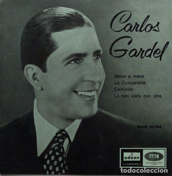 Vinyl-Schallplatten: Carlos Gardel &ndash; Mano A Mano / La Cumparsita / Caminito / Lo Han Visto Con Otra (Vinyl, Odeon...