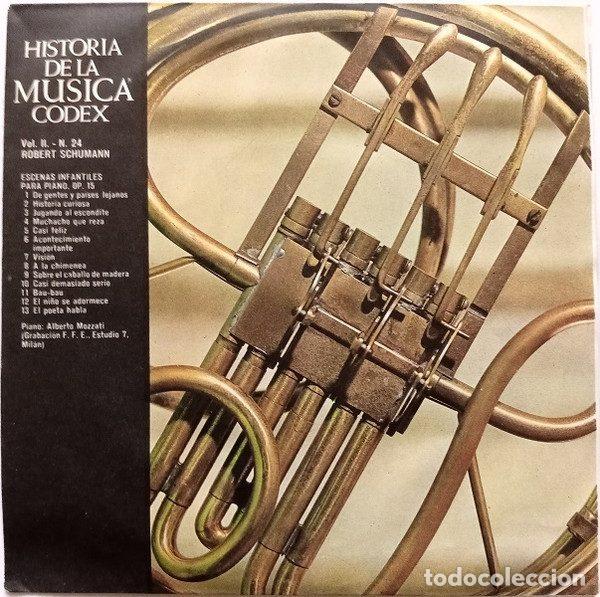 Vinyl records: Robert Schumann &ndash; Historia De La M&uacute;sica II - Robert Schumann (Vinyl, Codex HdM- 050)