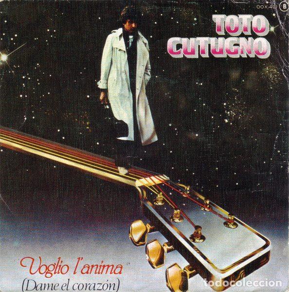 Discos de vinilo: Toto Cutugno &ndash; Voglio L'Anima = Dame El Coraz&oacute;n (Vinyl, Zafiro, S.A. OOX - 401)