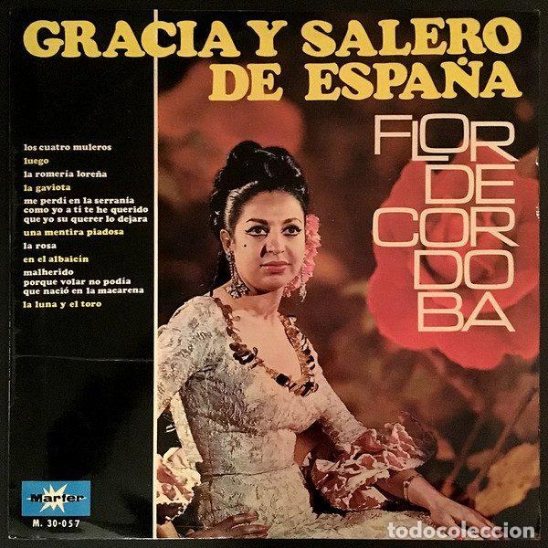 Vinyl records: Flor De Cordoba &ndash; Gracia Y Salero De Espa&ntilde;a (Vinyl, Marfer M. 30-057)