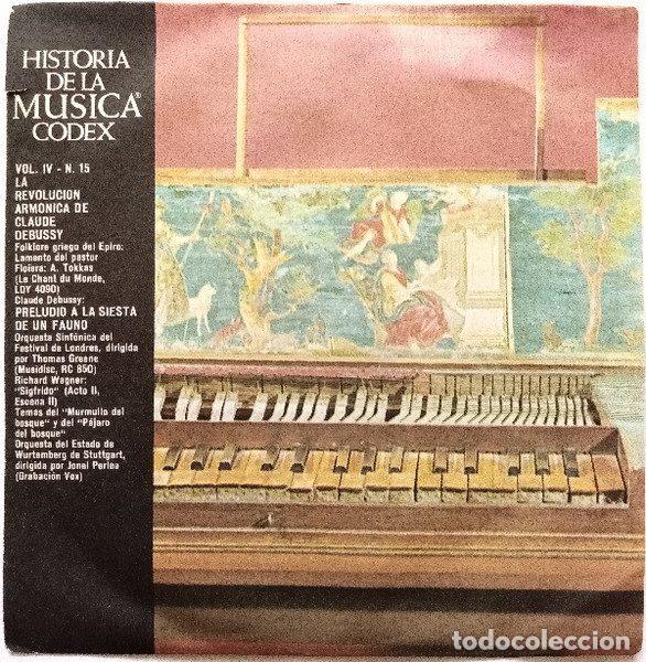 Vinyl records: Various &ndash; Historia De La Musica Vol. IV - N. 15 - La Revoluci&oacute;n De Claude Debussy (Vinyl, Codex...