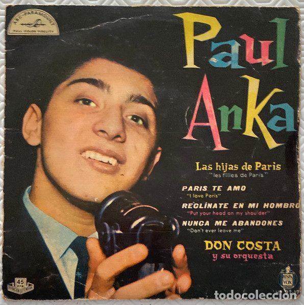 Vinyl records: Paul Anka, Don Costa Y Su Orquesta &ndash; Las Hijas De Paris = Les Filles De Paris (Vinyl, Hispavox...