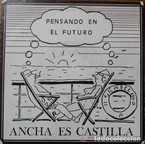 Dischi in vinile: Ancha Es Castilla &ndash; Pensando En El Futuro / Borrachos Al Volante (Vinyl, Oihuka OS-173)