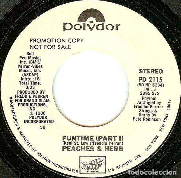 Vinyl-Schallplatten: Peaches & Herb &ndash; Funtime (Part 1) (Vinyl, Polydor PD 2115)
