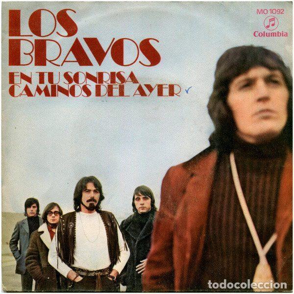Dischi in vinile: Los Bravos &ndash; En Tu Sonrisa / Caminos Del Ayer (Vinyl, Columbia MO 1092)
