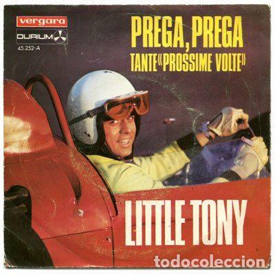 Dischi in vinile: Little Tony &ndash; Prega, Prega / Tante &rdquo;Prossime Volte&rdquo; (Vinyl, Durium 45.252-A)