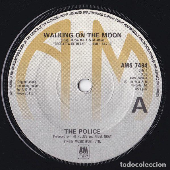 Discos de vinilo: The Police &ndash; Walking On The Moon (Vinyl, A&M Records AMS 7494)
