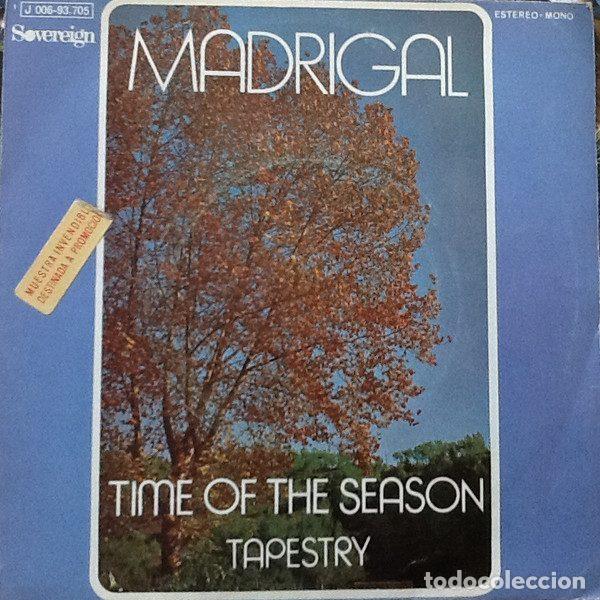 Disques de vinyle: Madrigal &ndash; Time Of The Season (Vinyl, Sovereign 1 J 006-93.705)
