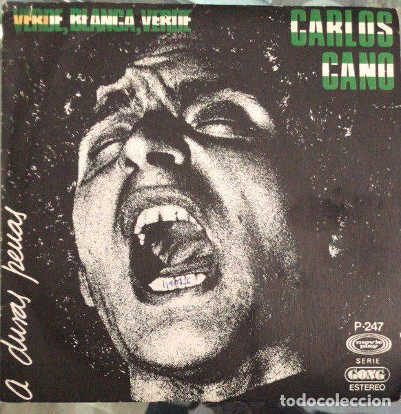 Vinyl-Schallplatten: Carlos Cano &ndash; Verde, Blanca, Verde (Vinyl, Movieplay P-247)