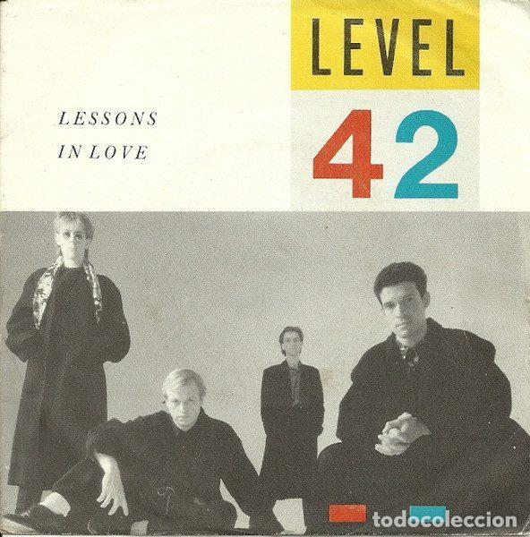 Discos de vinil: Level 42 &ndash; Lessons In Love (Vinyl, Polydor 883 956-7)