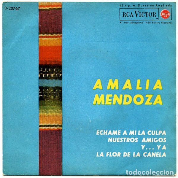 Discos de vinil: Amalia Mendoza &ndash; Echame A Mi La Culpa / Nuestros Amigos / Y... Ya / La Flor De La Canela (Vinyl,...