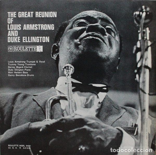 Dischi in vinile: Louis Armstrong And Duke Ellington &ndash; The Great Reunion Of Louis Armstrong And Duke Ellington...