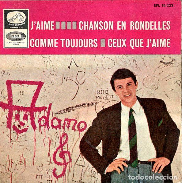Discos de vinilo: Adamo &ndash; J'Aime / Chanson En Rondelles / Comme Toujours / Ceux Que J'Aime (Vinyl, La Voz De Su...