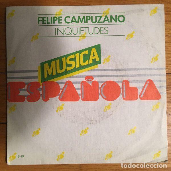 Discos de vinilo: Felipe Campuzano &ndash; Inquietudes (Vinyl, Ambar none)