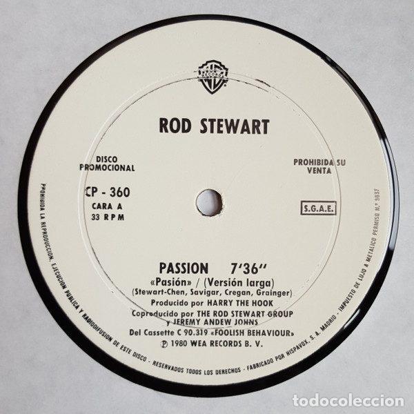 Discos de vinilo: Rod Stewart &ndash; Passion (Vinyl, Warner Bros. Records CP - 360)