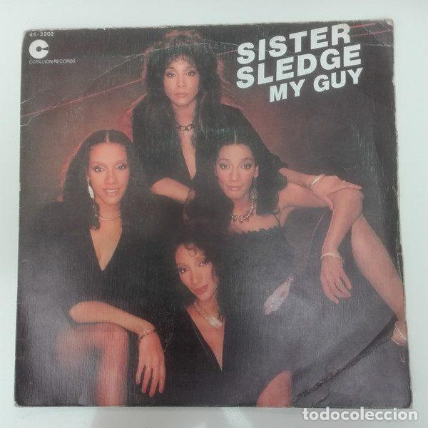 Discos de vinil: Sister Sledge &ndash; My Guy (Vinyl, Cotillion 45-2202)