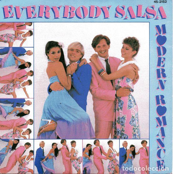Discos de vinil: Modern Romance &ndash; Everybody Salsa (Vinyl, WEA 45-2152)