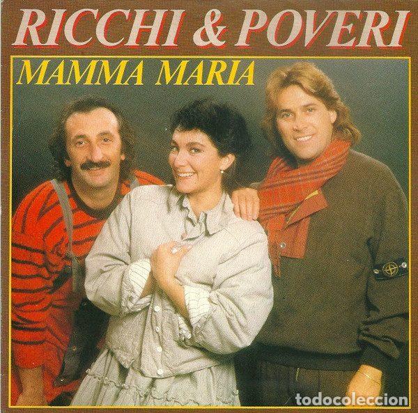 Discos de vinil: Ricchi & Poveri &ndash; Mamma Maria (Vinyl, Baby Records BR A-3478)
