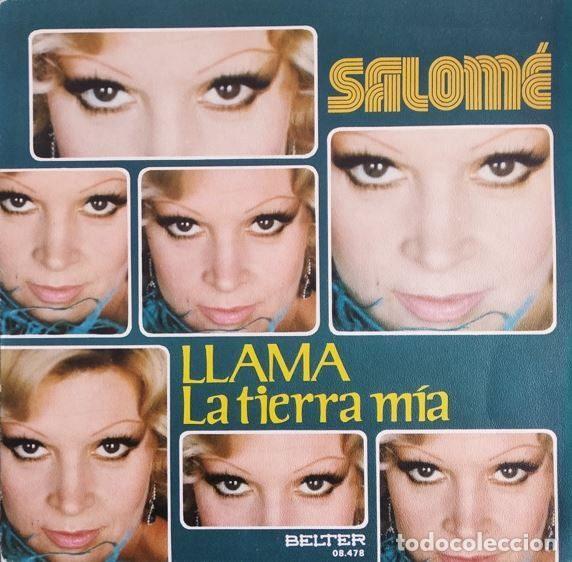 Vinyl-Schallplatten: Salom&eacute; &ndash; Llama / La Tierra M&iacute;a (Vinyl, Belter 08-478)