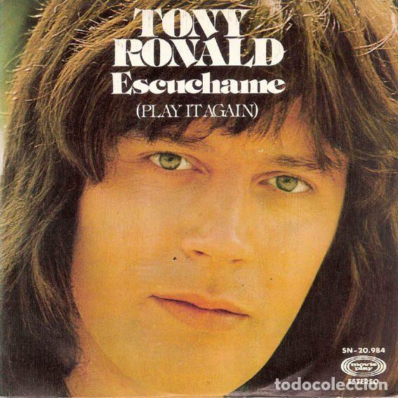 Disques de vinyle: Tony Ronald &ndash; Escuchame = Play It Again (Vinyl, Movieplay SN-20.984)
