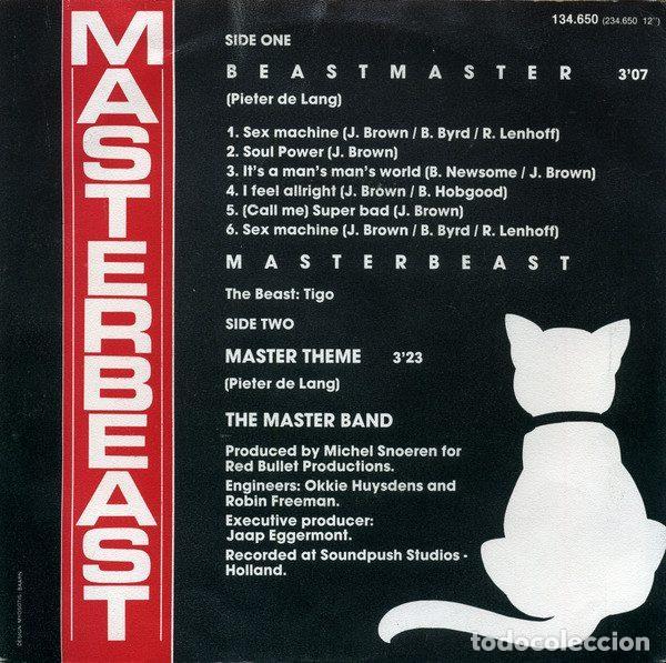 Discos de vinilo: Masterbeast &ndash; Beastmaster (Vinyl, Injection Disco Dance Label 134.650) - Foto 2
