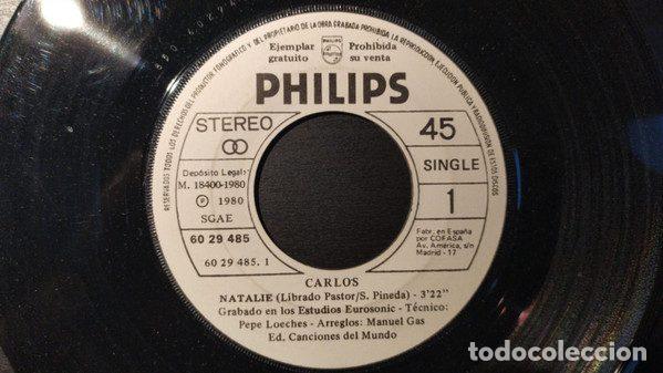 Vinyl-Schallplatten: Carlos &ndash; Natalie / Solos T&uacute; y Yo (Vinyl, Philips 60 29 485)