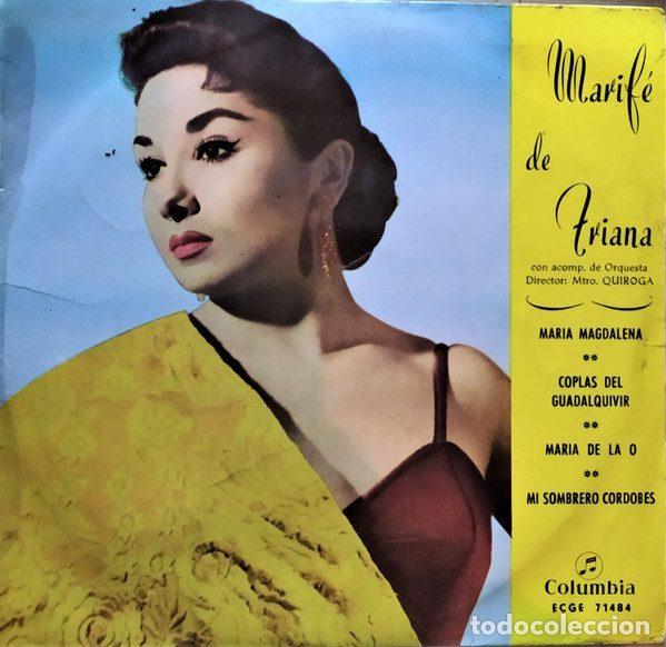 Vinyl records: Marif&eacute; De Triana &ndash; Maria Magdalena (Vinyl, Columbia ECGE 71 484)