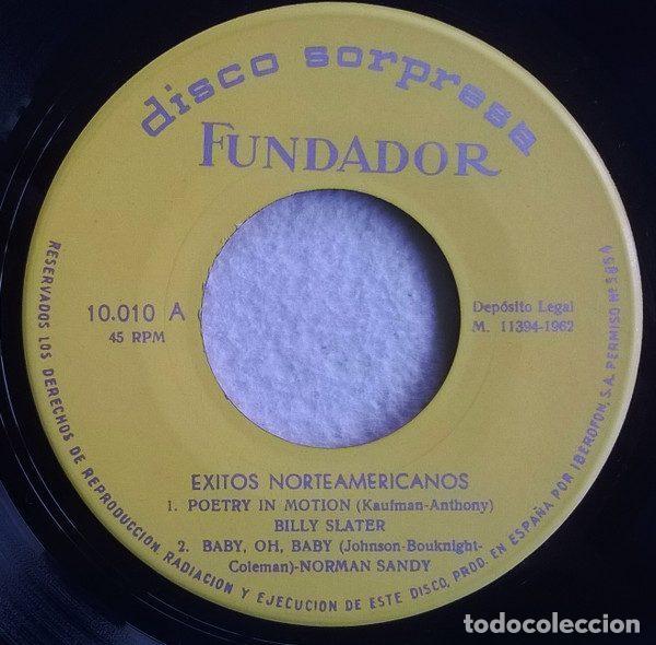 Vinyl-Schallplatten: Various &ndash; &Eacute;xitos Norteamericanos (Vinyl, Disco Sorpresa Fundador 10.010)