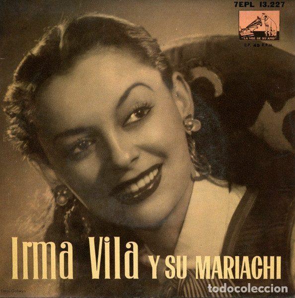 Vinyl-Schallplatten: Irma Vila Y Su Mariachi &ndash; Irma Vila Y Su Mariachi (Vinyl, La Voz De Su Amo 7EPL 13.227)