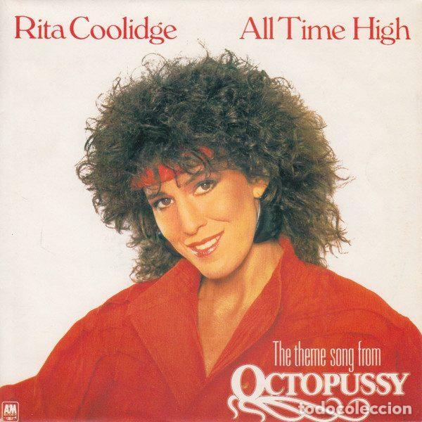 Discos de vinil: Rita Coolidge &ndash; All Time High (The Theme Song From Octopussy) (Vinyl, A&M Records AMS 9286)
