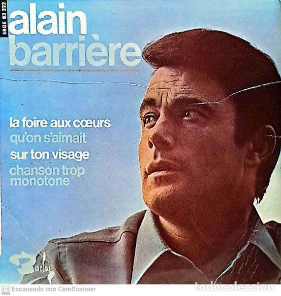 Disques de vinyle: Alain Barri&egrave;re &ndash; La Foire Aux C&oelig;urs (Vinyl, Barclay SBGE 83.222)