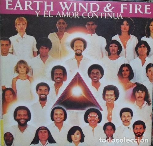 Vinyl records: Earth, Wind & Fire &ndash; Y El Amor Continua (Vinyl, CBS CBS A-1048)